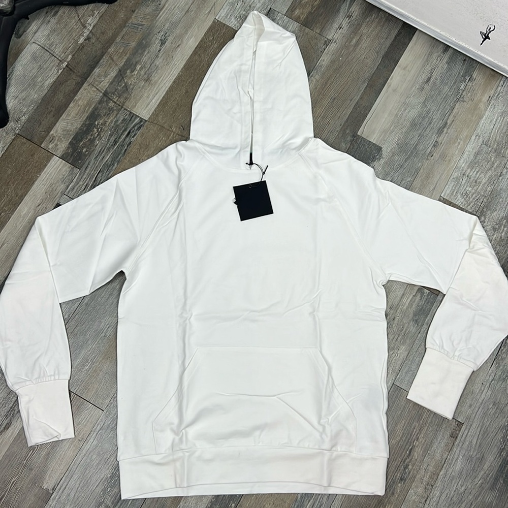 Cordova white hoodie Diamond collab size M 🆕 raglan long sleeve MRSP $200 NWT